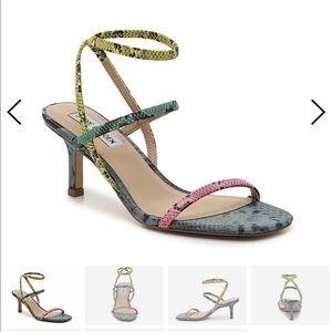 NWOT Steve Madden Meline multicolor heel